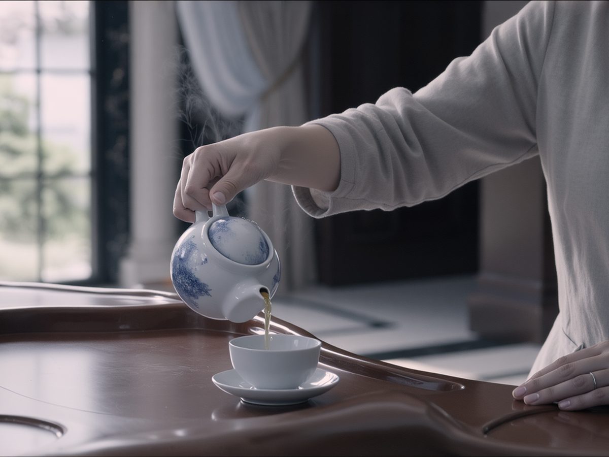 美式 · 泡茶动作细节